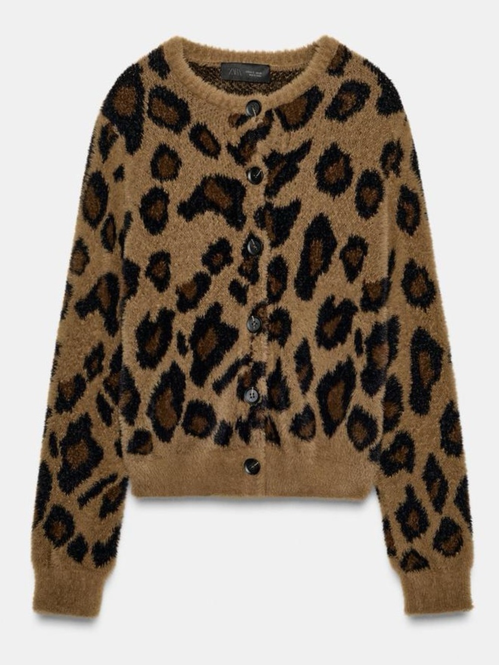 ZARA Leopard Cardigan, NWT - Picture 15 of 16